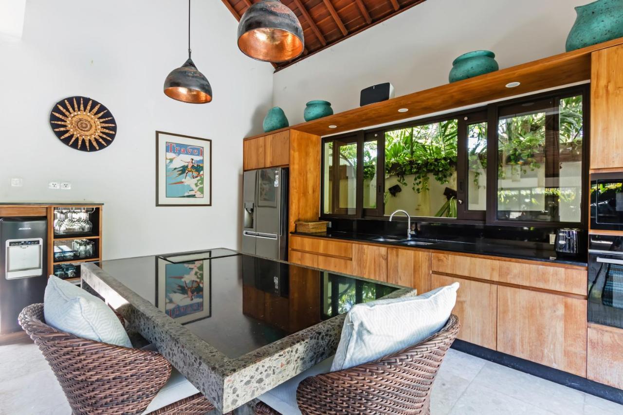 Villa Karang Berawa Canggu Esterno foto